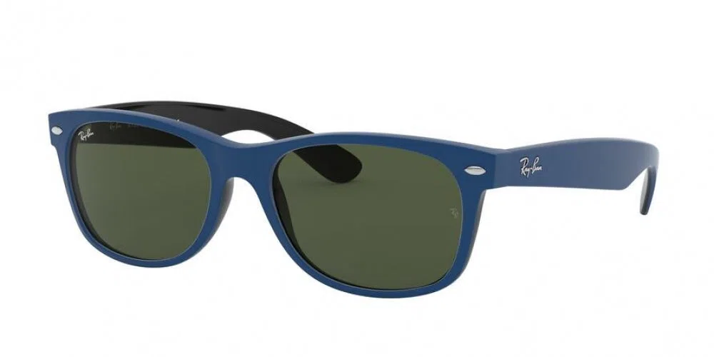 Ray Ban New Wayfarer 2132 Sunglasses - Medium - 55mm - Black - view 15